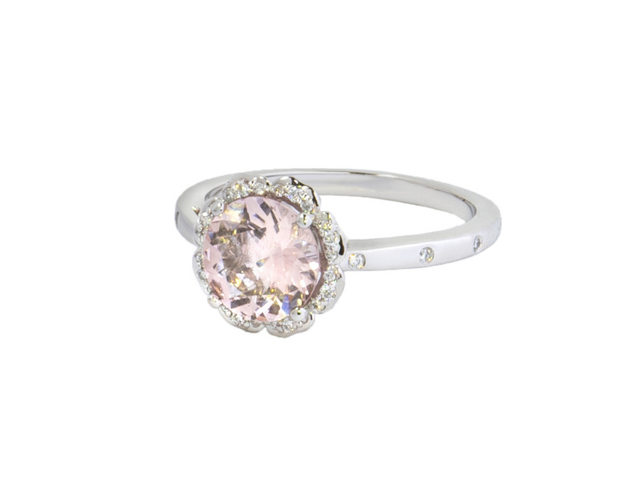 Anillo Bloom morganita